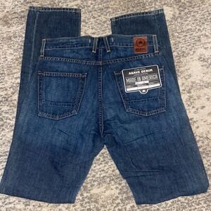 NWT $248 AGAVE DENIM 11 ROCKER CLASSIC TAPER Sz 32 Jeans #218 Pasta Point Linen